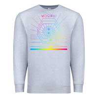 Heather Grey mṏgwäï müṡïc cṏǹcert Premium Sweatshirt - linhVisuals