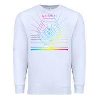 White mṏgwäï müṡïc cṏǹcert Premium Sweatshirt - linhVisuals