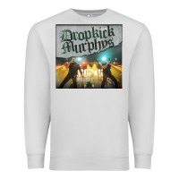 Dove Grey drop Premium Sweatshirt - linhVisuals