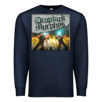 Navy drop Premium Sweatshirt - linhVisuals