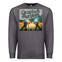 Charcoal Heather drop Premium Sweatshirt - linhVisuals