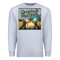 Heather Grey drop Premium Sweatshirt - linhVisuals