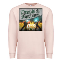 Pale Pink drop Premium Sweatshirt - linhVisuals