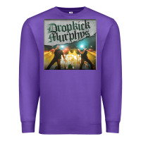 Purple drop Premium Sweatshirt - linhVisuals