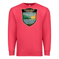 Cardinal codorus state park pennsylvania badge vintage Premium Sweatshirt - linhVisuals