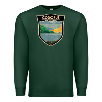 Sports Green codorus state park pennsylvania badge vintage Premium Sweatshirt - linhVisuals