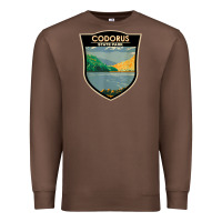 Chestnut codorus state park pennsylvania badge vintage Premium Sweatshirt - linhVisuals