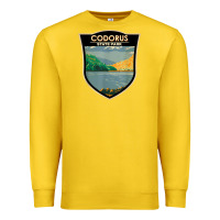 Lemon codorus state park pennsylvania badge vintage Premium Sweatshirt - linhVisuals