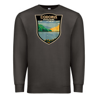 Smoke codorus state park pennsylvania badge vintage Premium Sweatshirt - linhVisuals