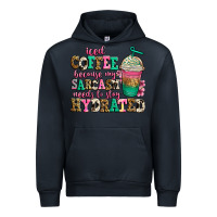 Navy iced coffee because my sarcasm needs to stay hydra Urban Hoodie - Jasminsmagicworld