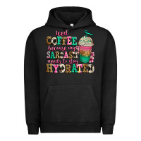 Pigment Black iced coffee because my sarcasm needs to stay hydra Urban Hoodie - Jasminsmagicworld