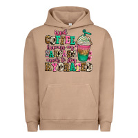 Pigment Burro iced coffee because my sarcasm needs to stay hydra Urban Hoodie - Jasminsmagicworld