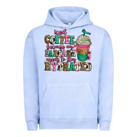 Pigment Grape Ice iced coffee because my sarcasm needs to stay hydra Urban Hoodie - Jasminsmagicworld