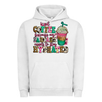 Pigment Lunar Rock iced coffee because my sarcasm needs to stay hydra Urban Hoodie - Jasminsmagicworld