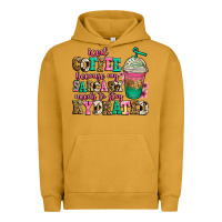 Iced Coffee Because My Sarcasm Needs To Stay Hydra Urban Hoodie | Teevron