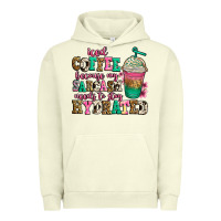 Pigment Pistachio iced coffee because my sarcasm needs to stay hydra Urban Hoodie - Jasminsmagicworld