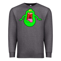 Charcoal Heather slimer ghost anime Premium Sweatshirt - linhVisuals
