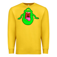 Lemon slimer ghost anime Premium Sweatshirt - linhVisuals