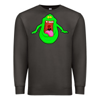 Smoke slimer ghost anime Premium Sweatshirt - linhVisuals