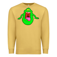 Antique Gold slimer ghost anime Premium Sweatshirt - linhVisuals