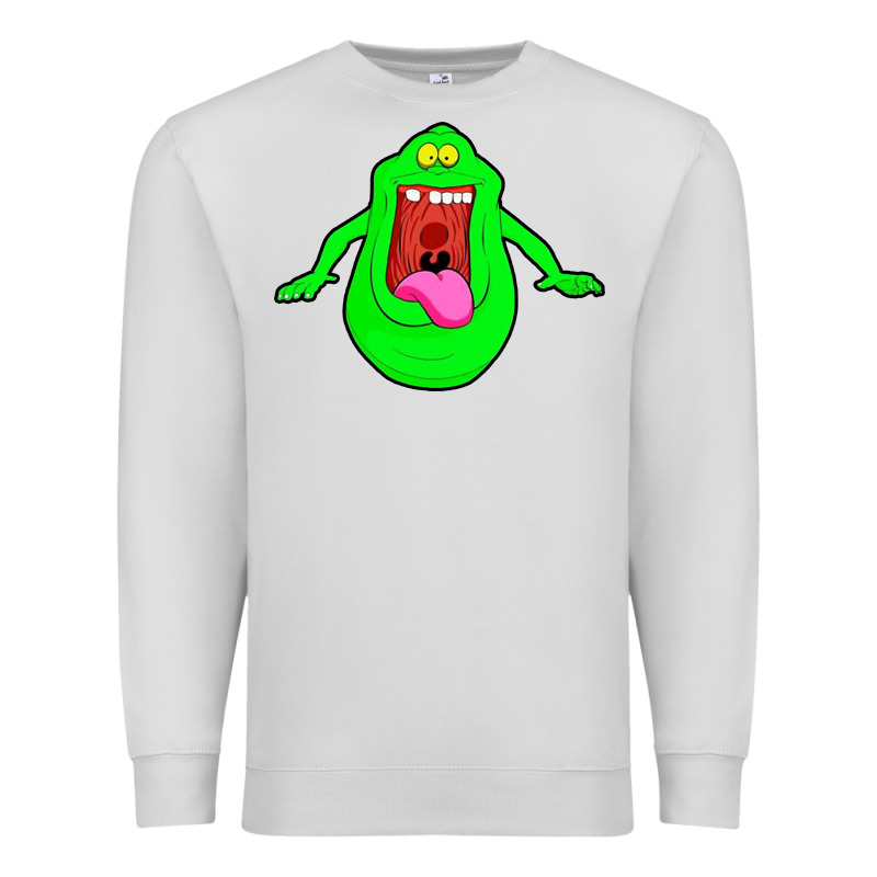 Slimer Ghost Anime Premium Sweatshirt by linhVisuals | Teevron