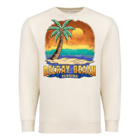 Sandshell delray beach florida  vintage distressed souvenir long sleeve t shirt Premium Sweatshirt - linhVisuals