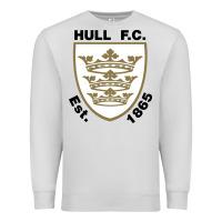 Dove Grey hull fc Premium Sweatshirt - linhVisuals