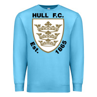 Ocean Blue hull fc Premium Sweatshirt - linhVisuals