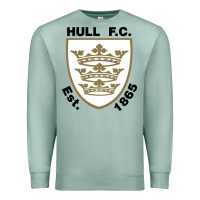 Seafoam hull fc Premium Sweatshirt - linhVisuals