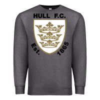 Charcoal Heather hull fc Premium Sweatshirt - linhVisuals