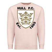 Pale Pink hull fc Premium Sweatshirt - linhVisuals