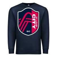 Navy st louis city Premium Sweatshirt - linhVisuals