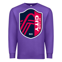 Purple st louis city Premium Sweatshirt - linhVisuals