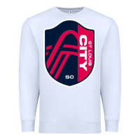 White st louis city Premium Sweatshirt - linhVisuals