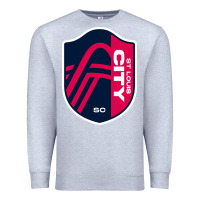 Heather Grey st louis city Premium Sweatshirt - linhVisuals