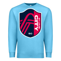 Ocean Blue st louis city Premium Sweatshirt - linhVisuals
