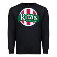 Black rita's italian ice cafe Premium Sweatshirt - linhVisuals
