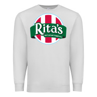 Dove Grey rita's italian ice cafe Premium Sweatshirt - linhVisuals