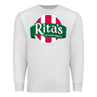 Oatmeal Heather rita's italian ice cafe Premium Sweatshirt - linhVisuals