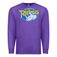 Purple leed rhinos Premium Sweatshirt - linhVisuals