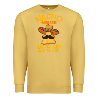 Antique Gold nacho average cardiac cath lab nurse cinco de mayo mexican Premium Sweatshirt - linhVisuals