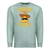 Seafoam nacho average cardiac cath lab nurse cinco de mayo mexican Premium Sweatshirt - linhVisuals