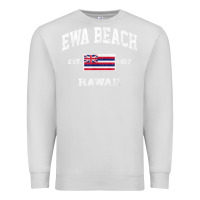 Dove Grey ewa beach hawaii hi vintage state athletic style t shirt Premium Sweatshirt - linhVisuals