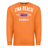 Carrot ewa beach hawaii hi vintage state athletic style t shirt Premium Sweatshirt - linhVisuals