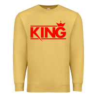 Antique Gold king Premium Sweatshirt - linhVisuals