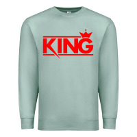 Seafoam king Premium Sweatshirt - linhVisuals