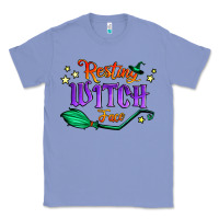 Colony Blue resting witch face Classic Tee - Jasminsmagicworld
