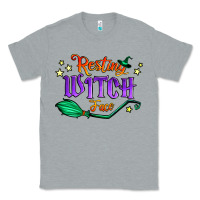 Heather Grey resting witch face Classic Tee - Jasminsmagicworld