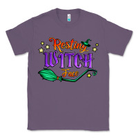 Lavender resting witch face Classic Tee - Jasminsmagicworld