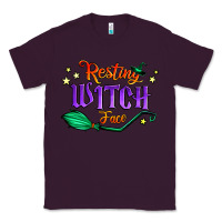 Plum resting witch face Classic Tee - Jasminsmagicworld